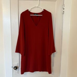 Theory Women’s Long Sleeve Shift Dress - Size Medium